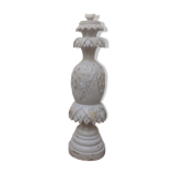 Vintage  piece pineapple ( ananas) carved lamp base