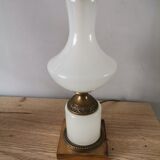 Vintage opaline lamp