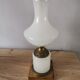 Lampe en opaline vintage