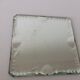 Small beveled mirror vintage 12x12cm
