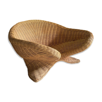 Rattan driver, Dutch design 1970