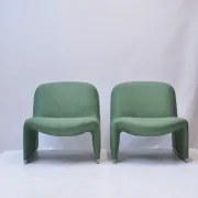 Pair of Alky Lounge Chairs – Giancarlo Piretti, Castelli / Artifort, 1969