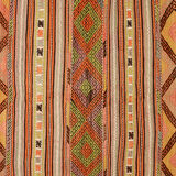 Anatolian handmade kilim rug 386 cm x 183 cm