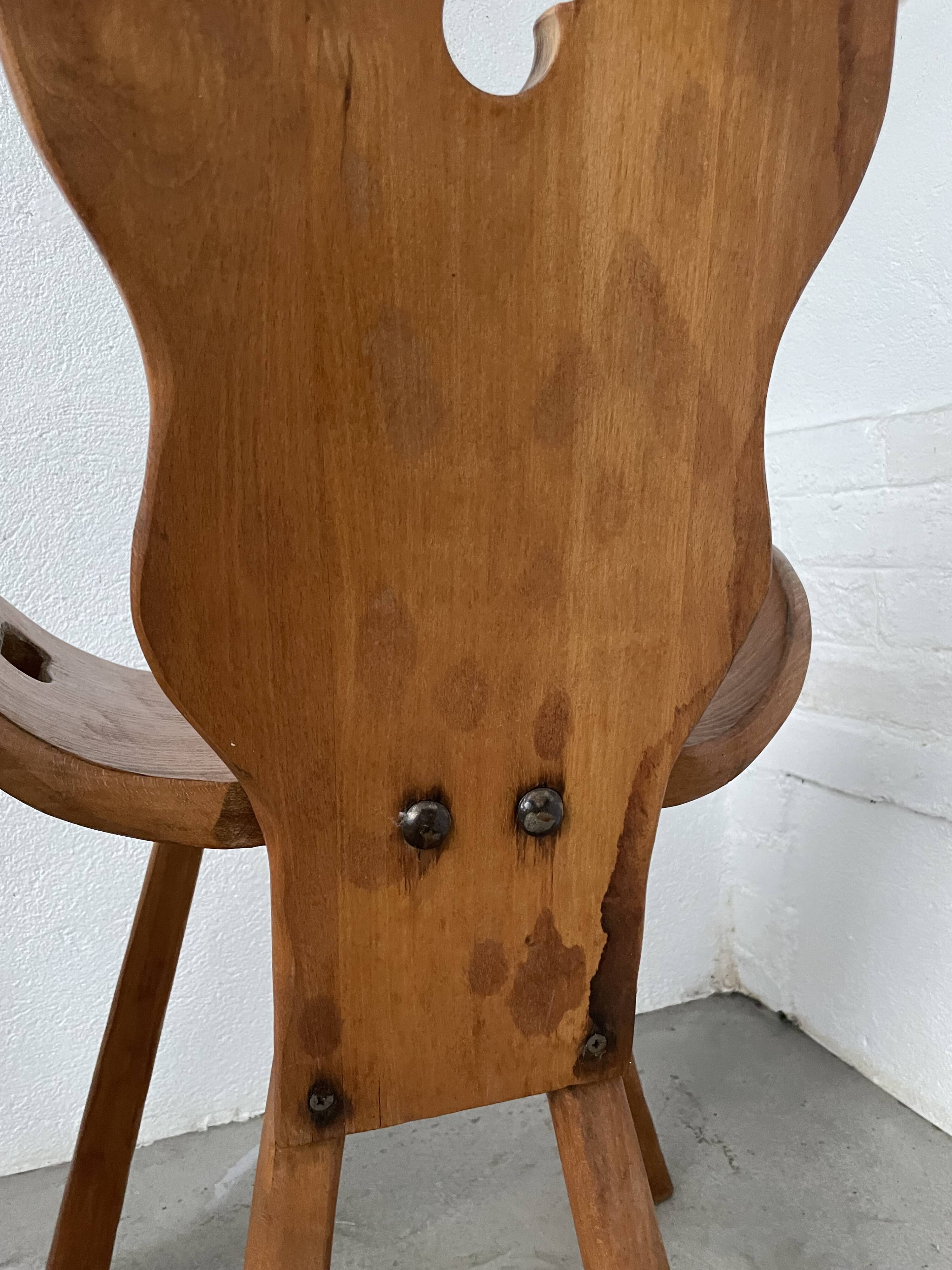 Oak mountain chalet chairs