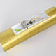 Mid Century Modern Space Age Brass Sconce by Marca SL Spain, 70s