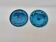 2 Coupelles En Céramique Bleu Turquoise De Perse