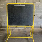 Tableau école pivotant jaune années 70/80