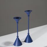 Memphis candleholder set, 1980s