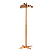 1970s Pine wooden coat rack from Denmark