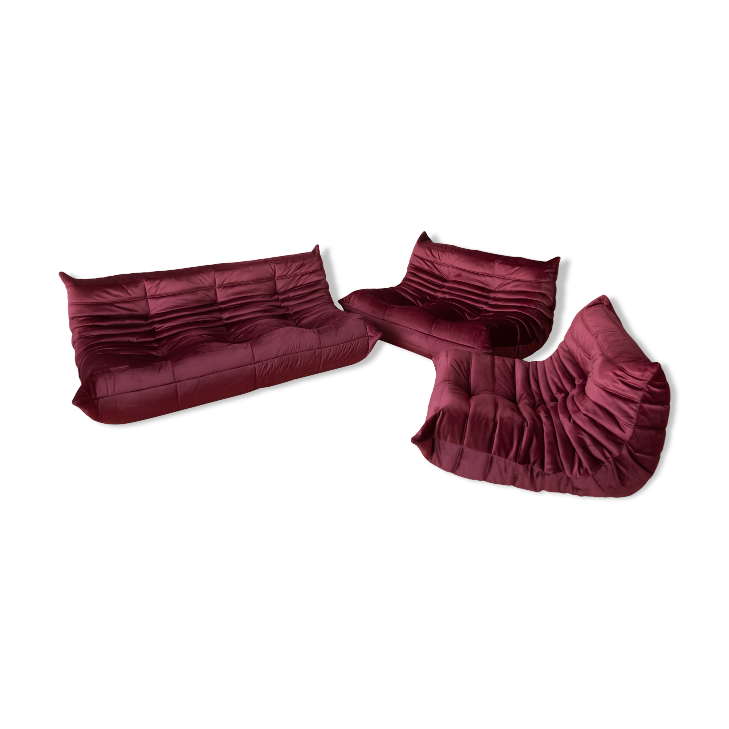 Togo sofa set model designed by Michel Ducaroy 1973