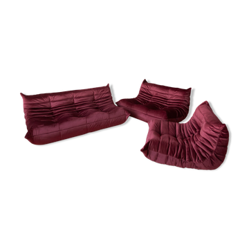 Togo sofa set model designed by Michel Ducaroy 1973