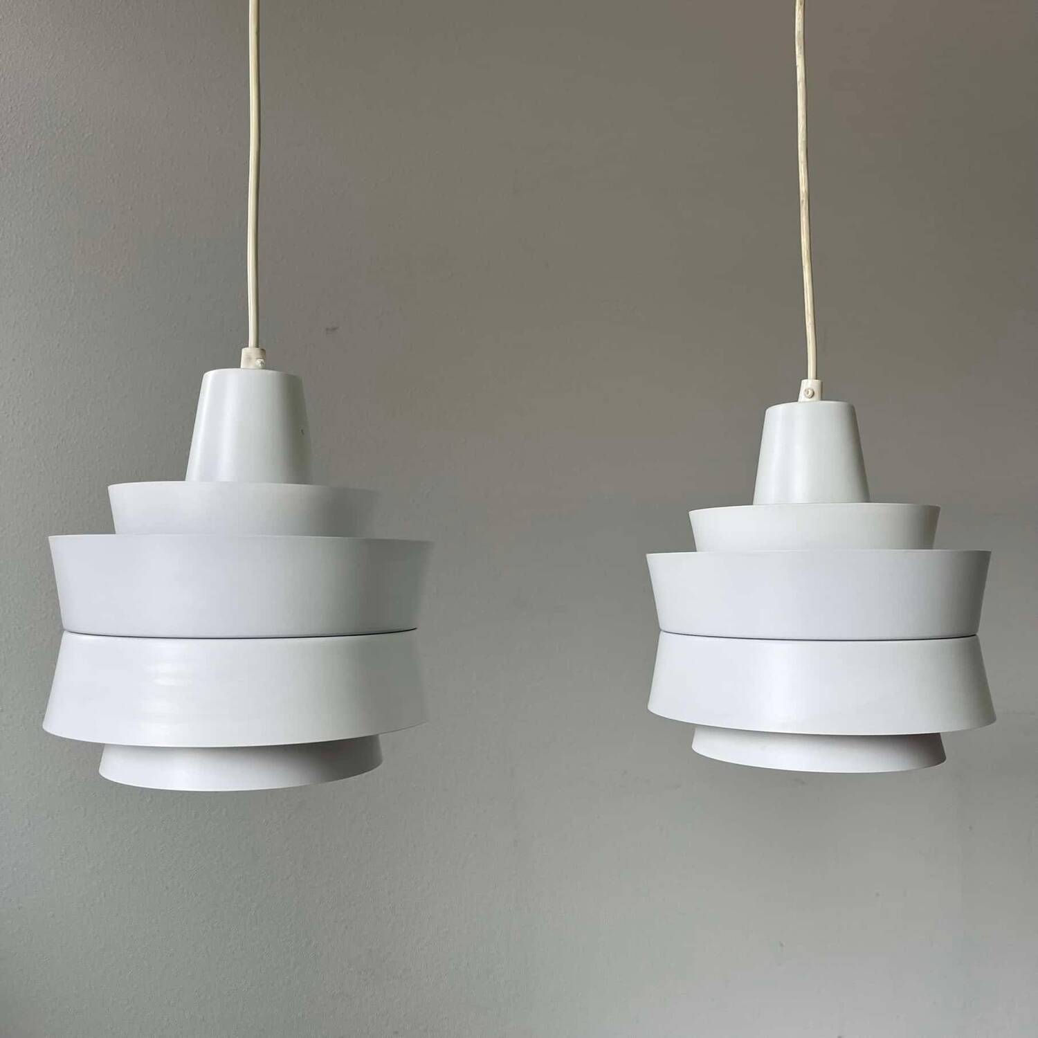 Set 2 vintage Carl Thore lamps