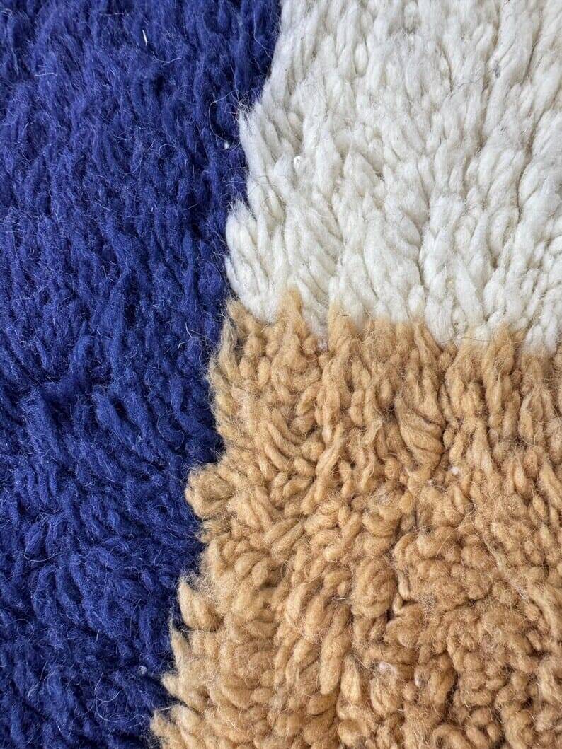 Pure wool rug, colorful, size 150 x 250 cm