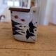 Royal Copenhagen Aluminia Tenera – wall-mounted salt pot "Crazy Bird" – Be
