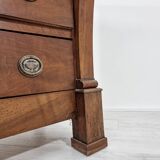 Commode en noyer style Empire