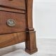 Commode en noyer style Empire