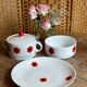 Lot de 3 plats de service vintages Scherzer Bavaria
