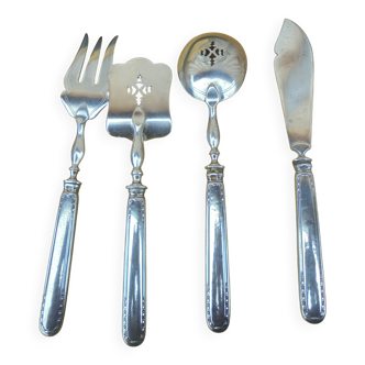 Mignardie Service with Silver-Filled Handle and Minerva Hallmarks