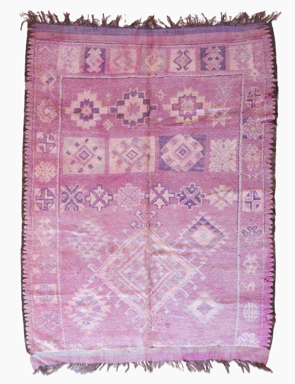 Vintage Berber Rug - 255 x 188 cm