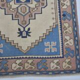 Oushak Vintage Wool Rug sku 3423