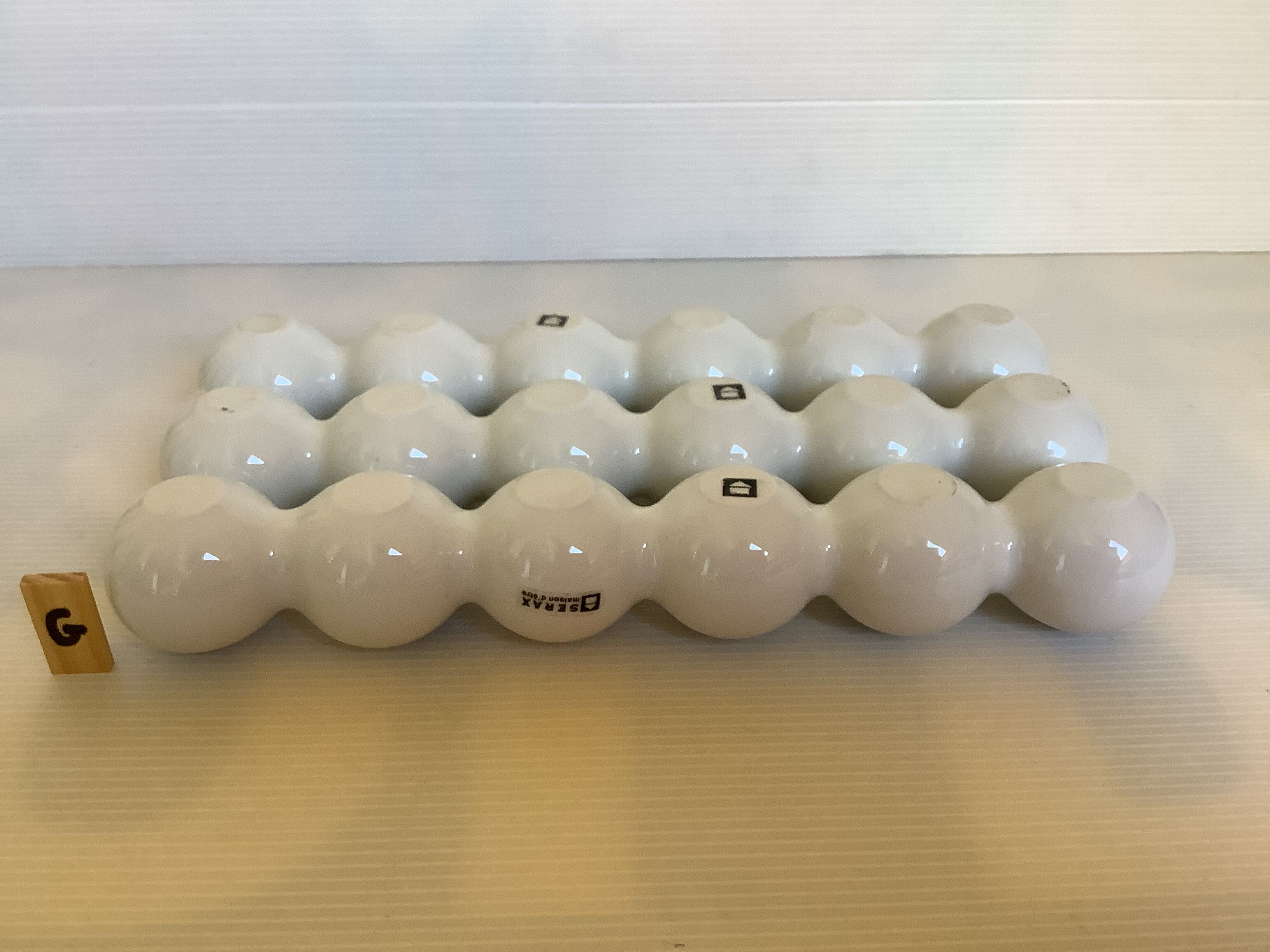 3 spades flowers farandoles design René Barba Serax