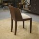 Chaise en chêne dans le goût de Pierre Chareau 1950’s