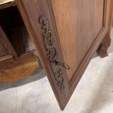 Antique solid wood sideboard – Louis XV style