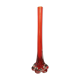 Soliflore in red glass flower foot 1970