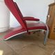 Wk Living Leather Armchair Spot 698 red