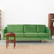 Sofa bodo green, scandinavian design
