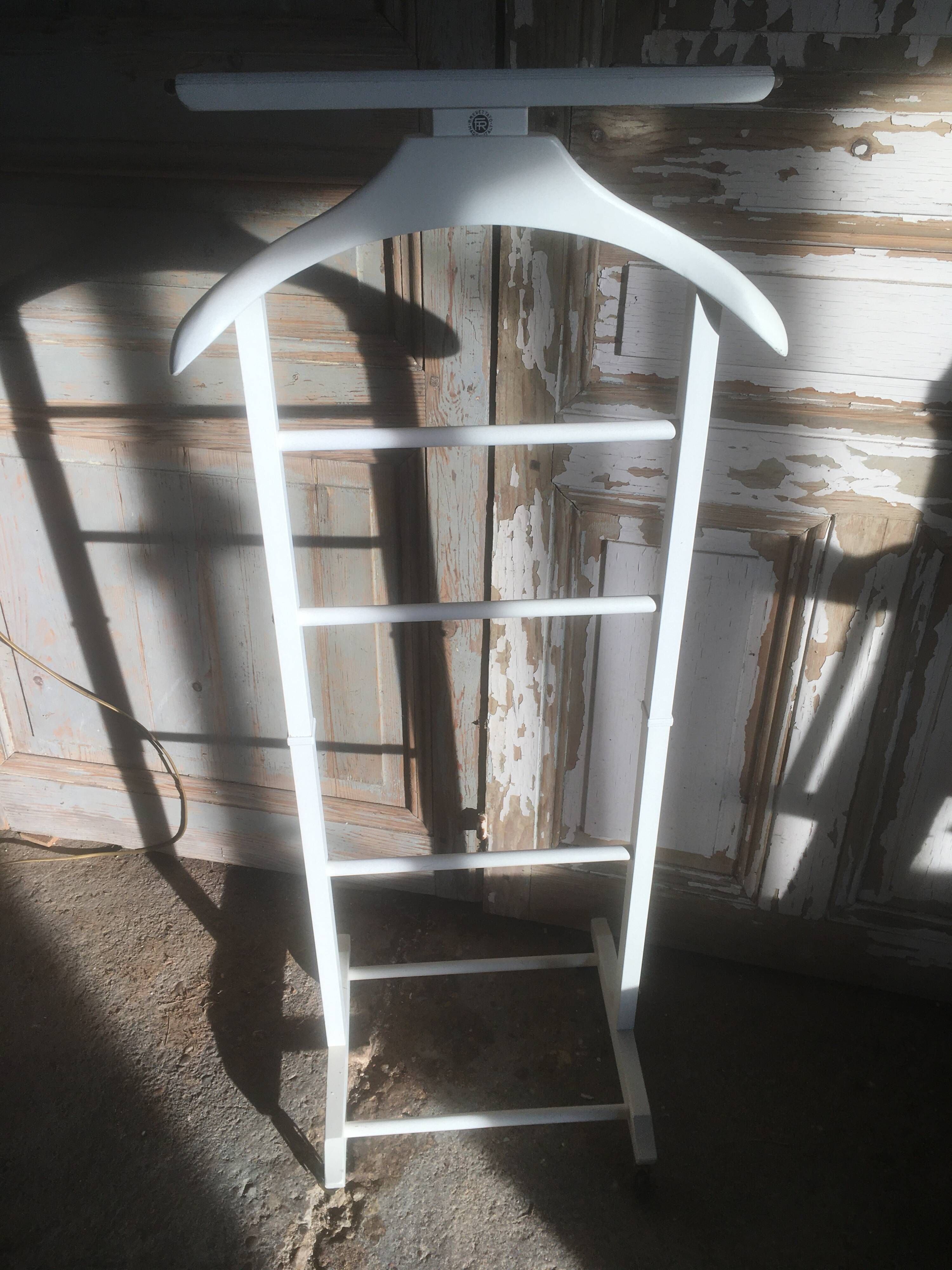 Painted wooden valet by Fratelli Reguitti (made in Italy) 1960s