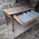 Table de ferme rustique 115 cm