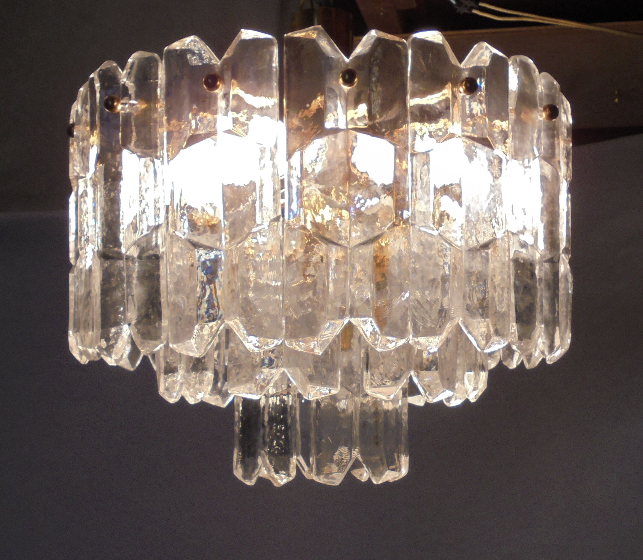 Palazzo chandelier by J.T Kalmar from the 60s
