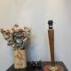 Old wooden Art Deco lamp stand
