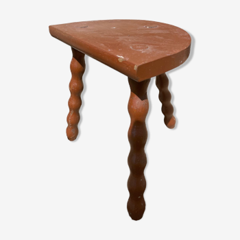 Tripod wooden stool