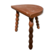 Tabouret en bois tripode