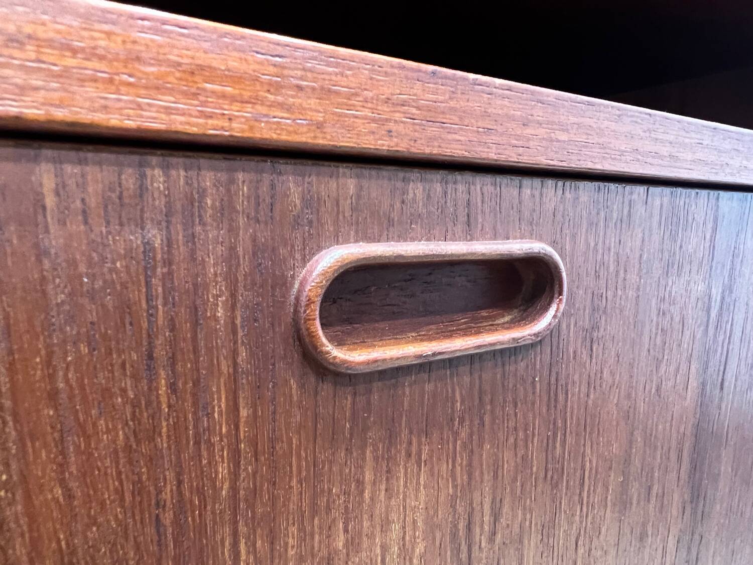 Scandinavian teak bookcase