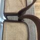 Paire de chaises Gondoles cannées Baumann