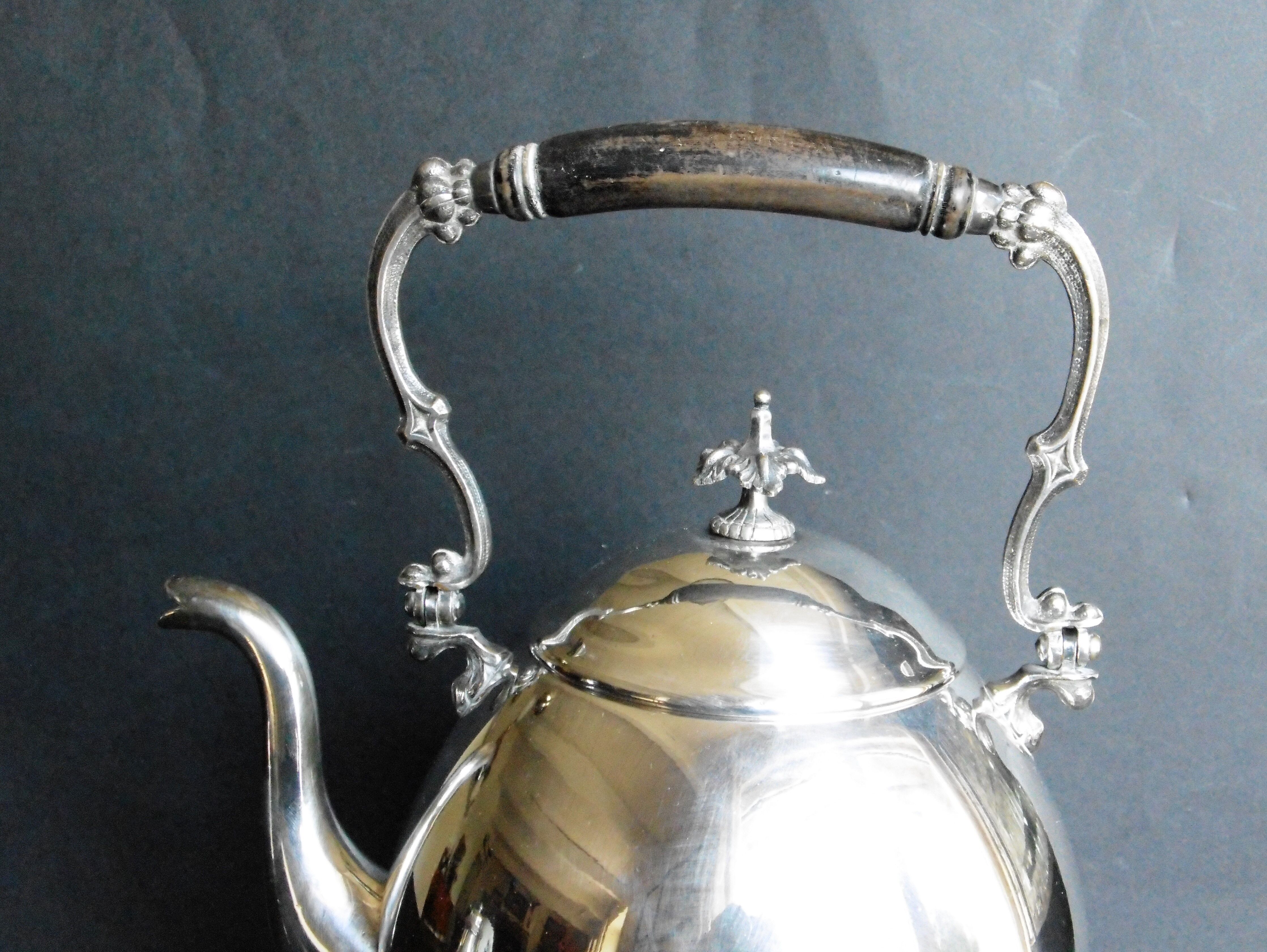 Old samovar silver metal wmfm germany