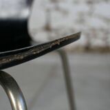 Black series 7 chair Arne Jacobsen for Fritz Hansen
