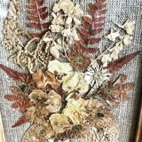 Dried flower frame