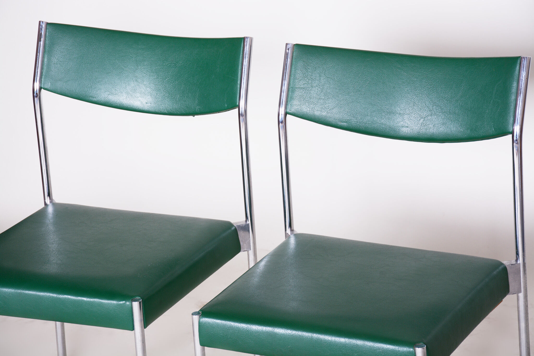 Four Mid Century Dining chairs - 1950s Central Europe