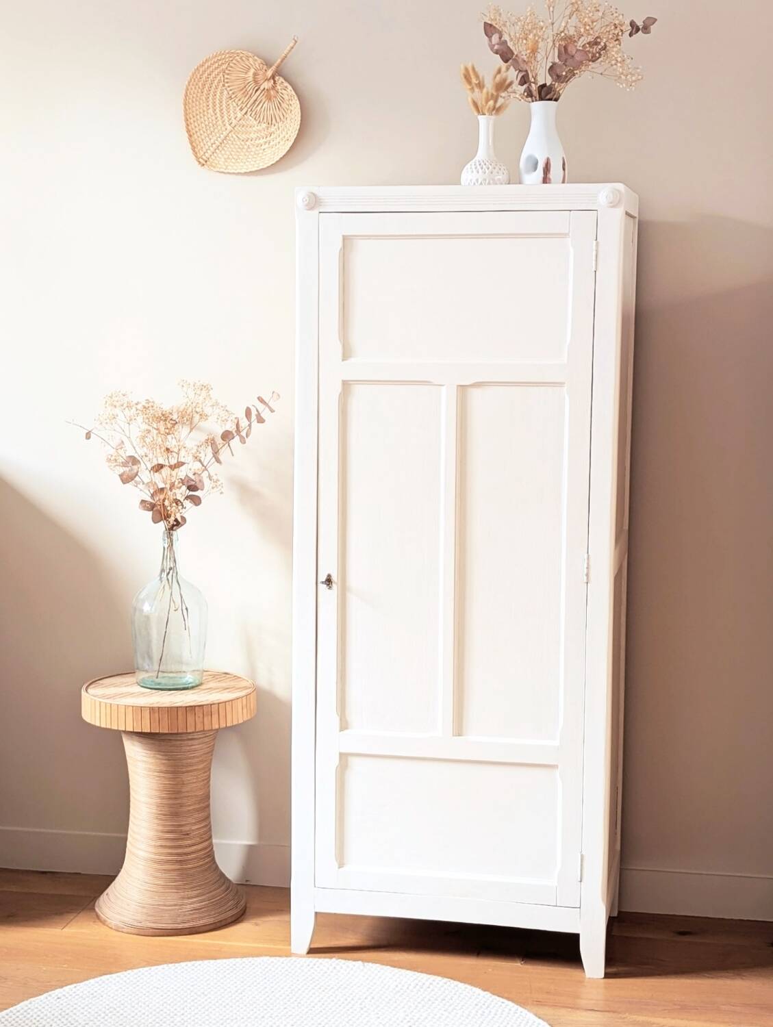 Renovated vintage Parisian bonnet wardrobe