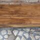 Old Burmese teak bench
