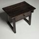 Spanish side table, rustic, early 20th century