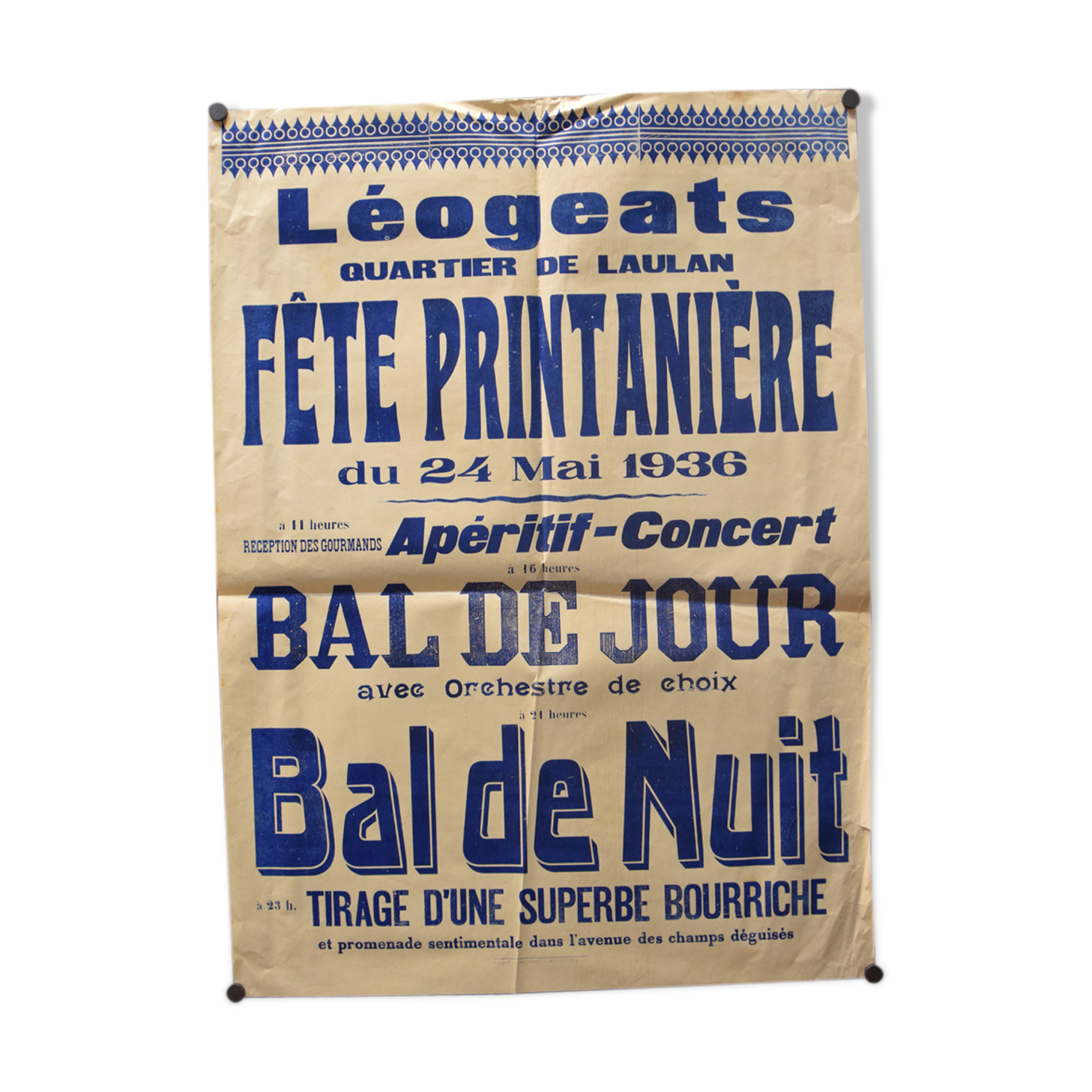 Poster "Festival Spring" - Leoganes - 1936