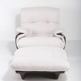 Armchair Marsala  with ottoman by Michel Ducaroy for Ligne Roset