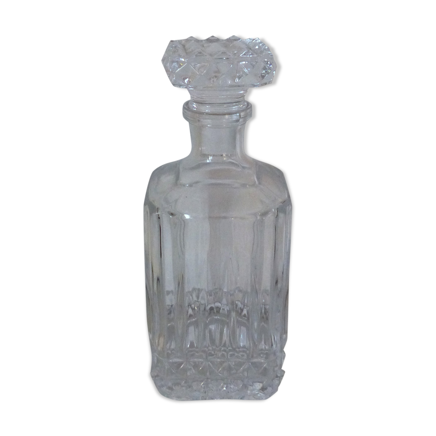 Crystal whisky carafe
