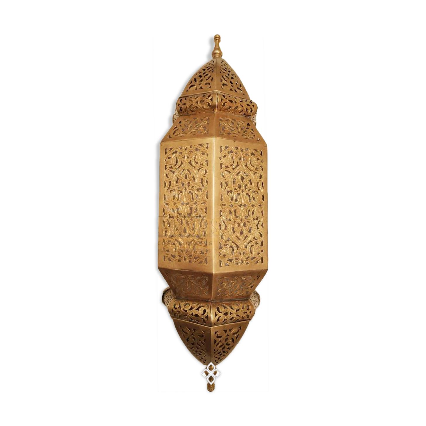Moroccan Wall Lights Lamp - Handcrafted Copper & Brass Sconce