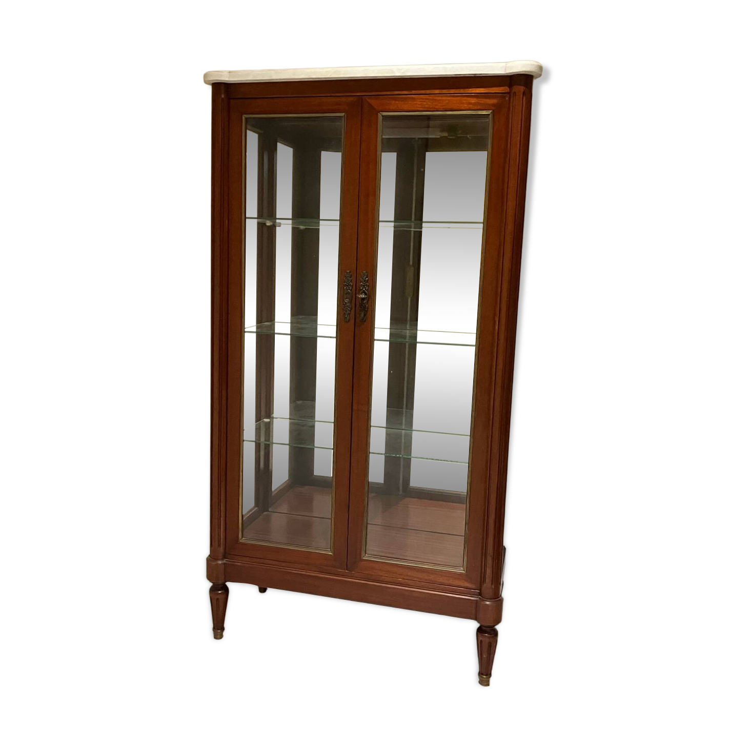 Directoire style display cabinet